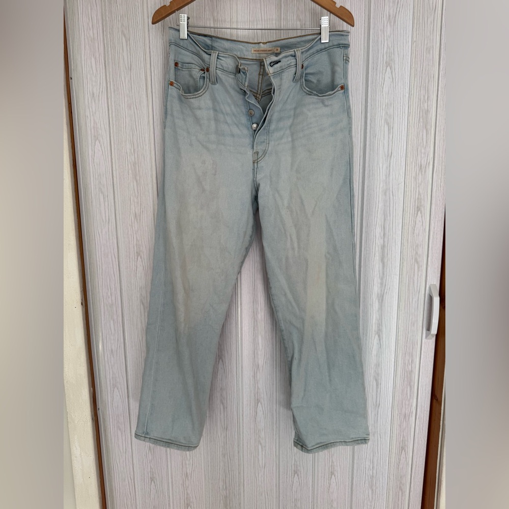 Levi's Sky Blue Denim Pants